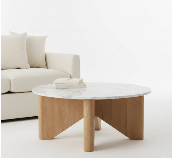 Marble Round Coffee Table