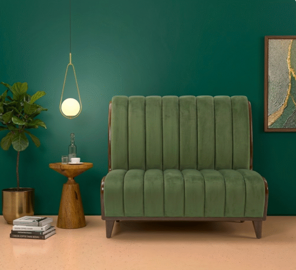 Premium Fluted Cafe & Restaurant Sofa