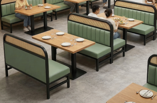 Artisan Cane Cafe & Restaurant Sofa