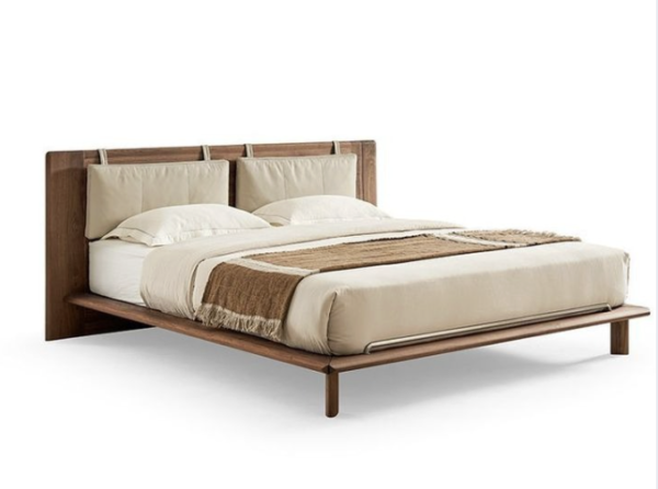 Pillow Headboard Bed