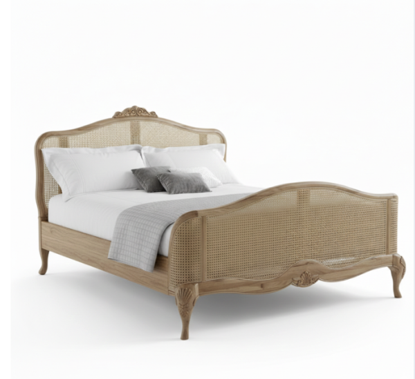 French Cane Bed