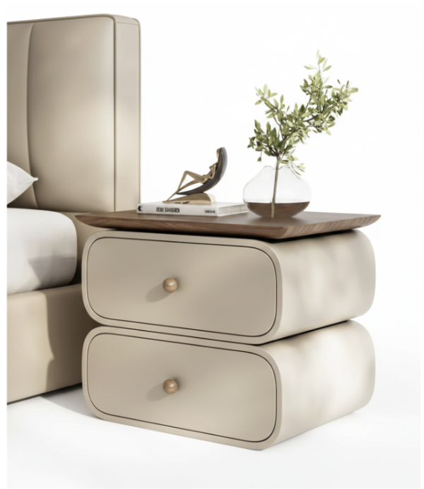 Soft Edge Bedside Table