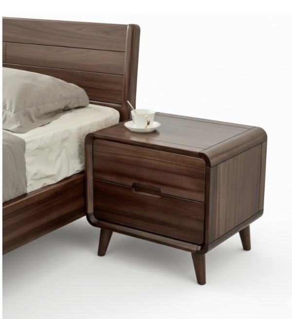 Contour Curve Bedside Table