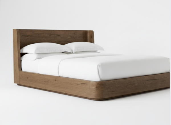 Solid Wood Platform Bed
