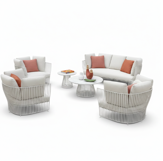 Pearl Wireframe Lounge Set